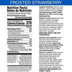 15 Strawberry Pop Tart Nutrition Facts
