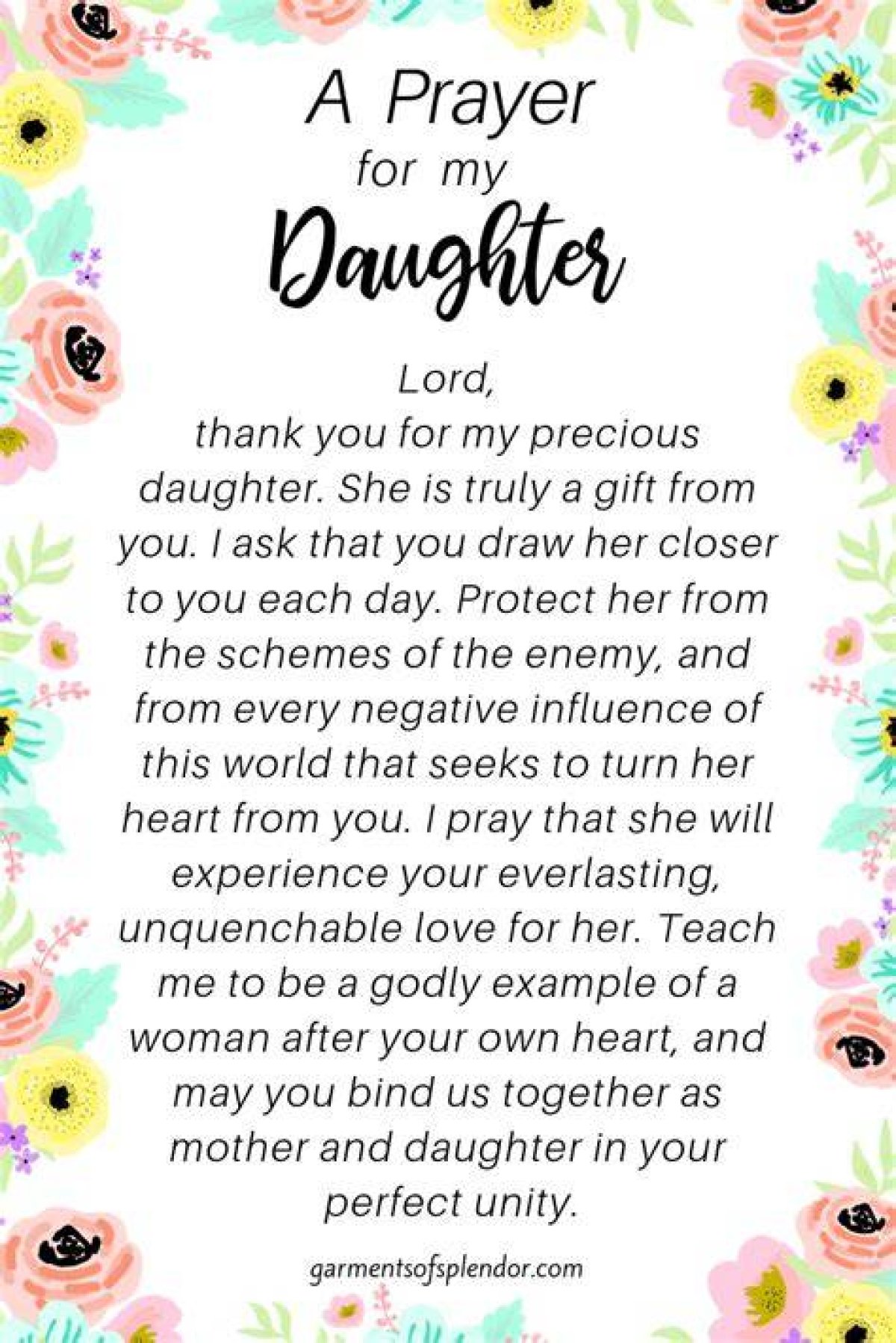 A Daughter's Prayer for Her Mother: Unveiling the Sacred Bond