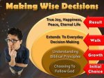 A Guide to Making Wise Decisions