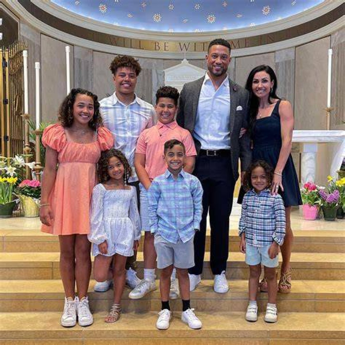 A Look at His Wife and Kids