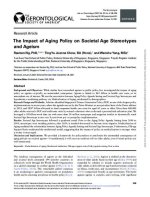 Age, Success, and Societal Impact
