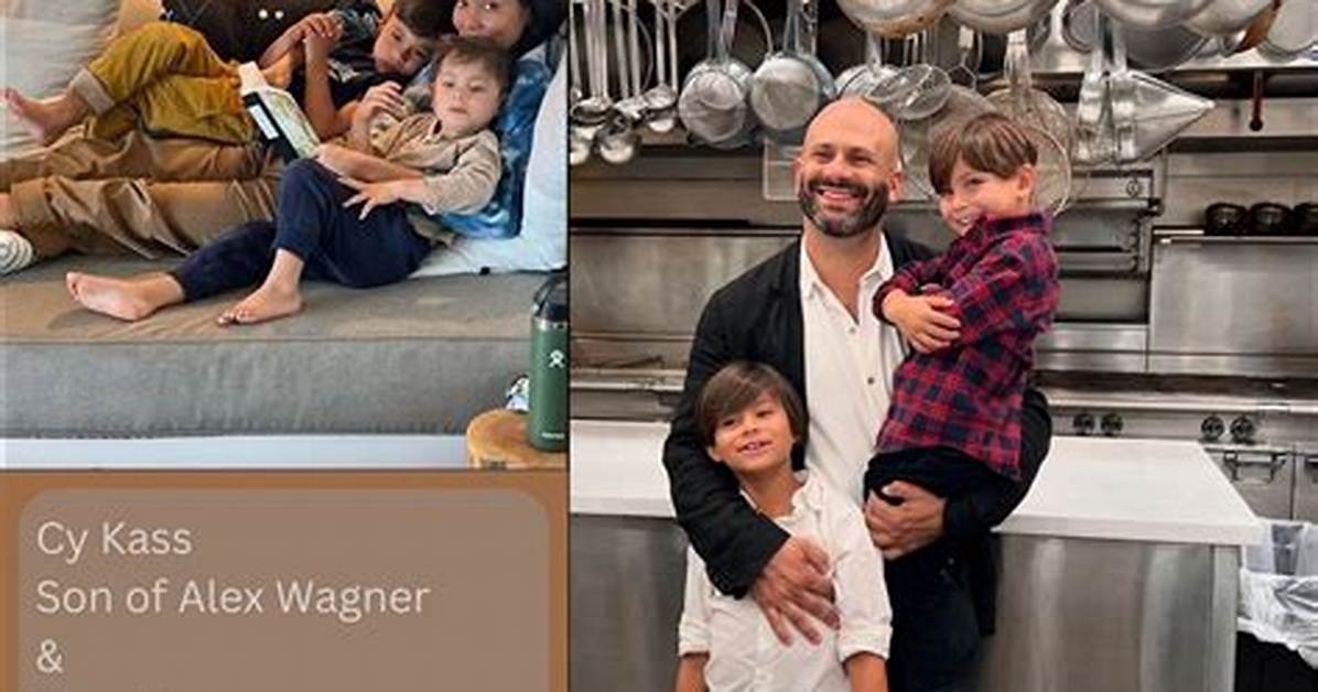 Alex Wagner Children: Who Are Cy Kass & Rafael Kass?