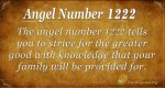 Angel Number 1222 Meaning and Significance