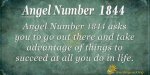 Angel Number 1844 ·