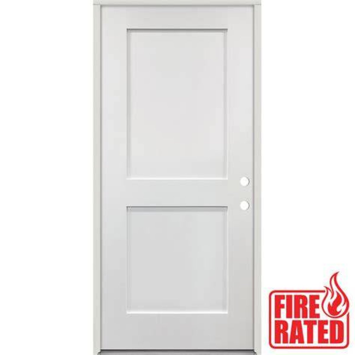 Are Fiberglass Exterior Doors Fire Rated?