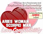 Aries Woman Scorpio Man - a Passionate Explosive Match