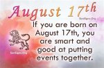 August 17 Famous Birthdays - Sunsigns. Org