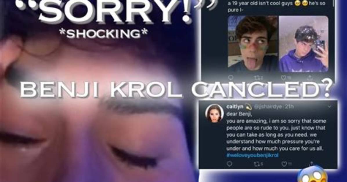Benji Krol Twitter Drama Explained- Here's All We Know About the Musical Artist ·