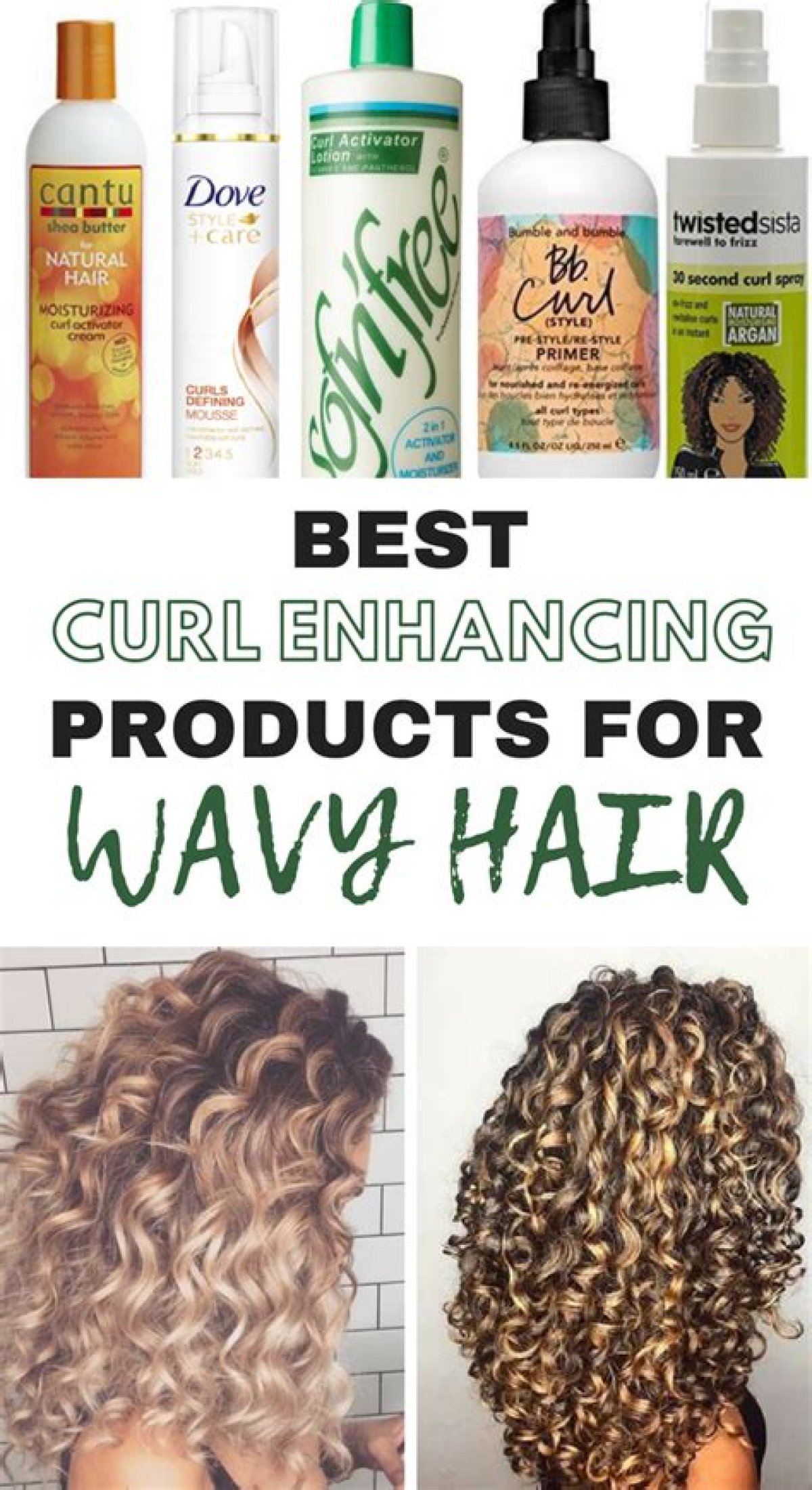 Best Hair Products for Wavy Hair to Enhance Curls