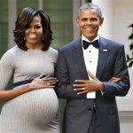 Capturing Moments: Pictures of Michelle Obama When She Was Pregnant