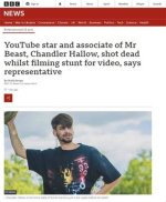 Chandler Hallow from Mrbeast Victim of Death Hoax on Twitter, Reaction to Bbcs Article