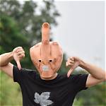 Chilling Tales of the Halloween Mask Finger Down Throat