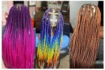 Colourful Braids: Enhancing Your Look in Bold Hues