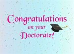 Congratulations on Your Doctorate Degree Images