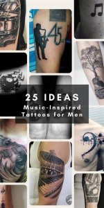 Discover Captivating Music Tattoos for Guys