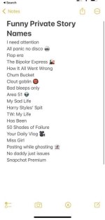 Discover Irresistible Funny Snapchat Private Story Names