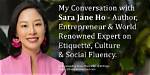 Etiquette Expert Sara Jane Ho Parents and Family