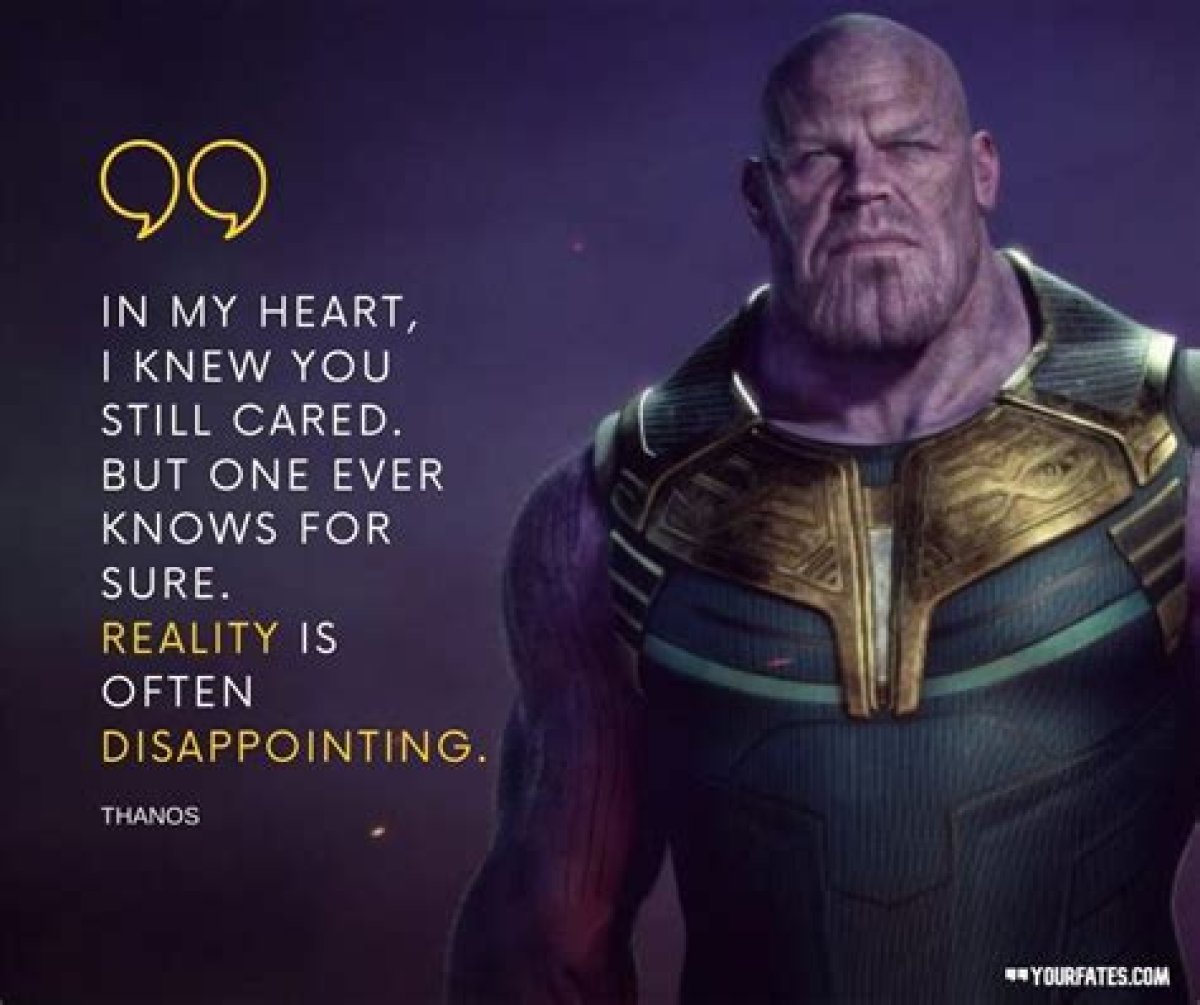 Exploring the Impact of Thanos Dialogue in the Marvel Cinematic Universe
