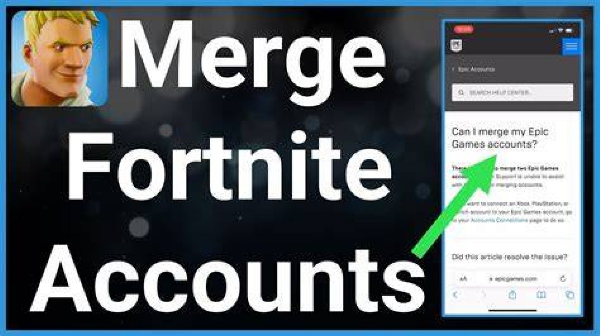 How Do I Merge Epic Accounts with Fortnite?