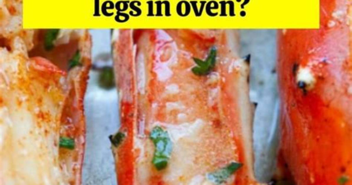 How Long Do You Cook Crab Legs For
