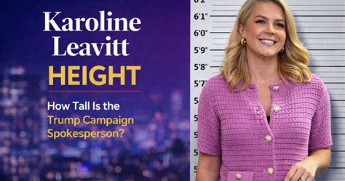 How Tall Is Karoline Leavitt in 2023?