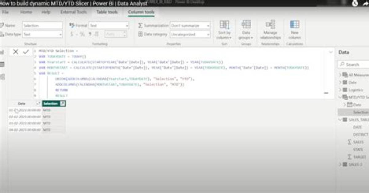 How to Fix Multiple Columns Cannot Be Converted to a Scalar Value in Dax