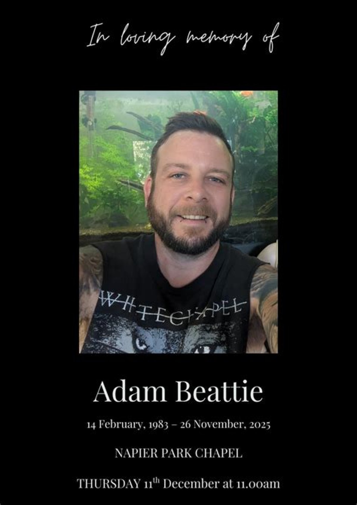 In Loving Memory of Adam Gibson: a Cherished Life Remembered in Oklahoma