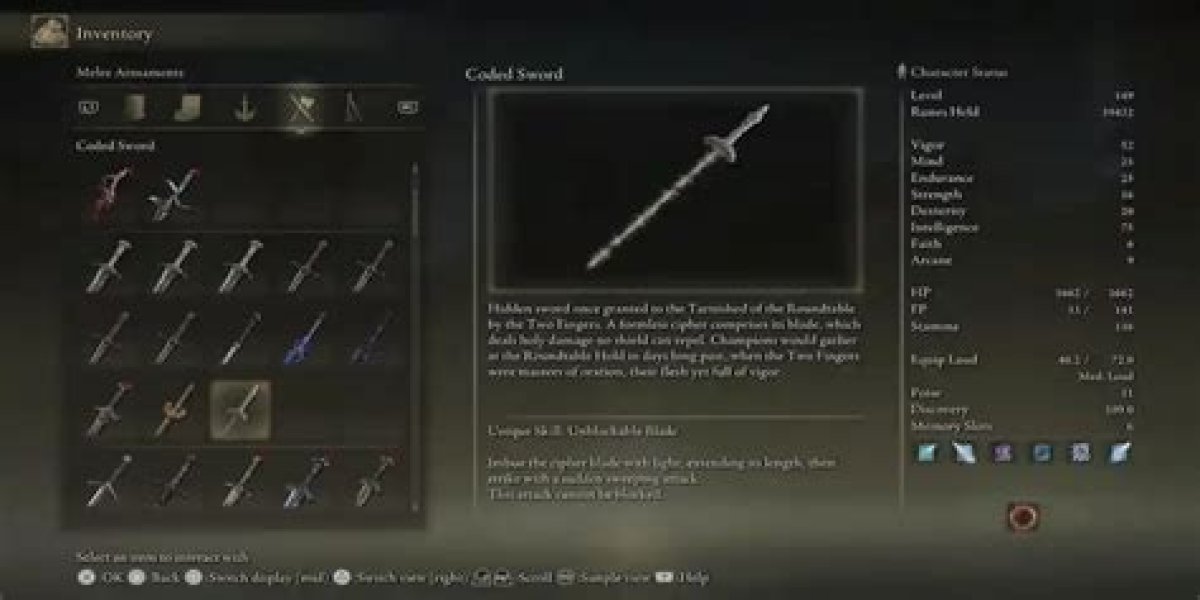 Is the Coded Sword in Elden Ring Good?