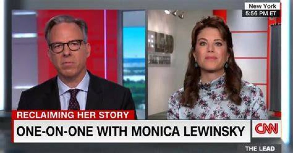 Jake Tapper and Monica Lewinsky Went on a "G-Rated" Date in December of 1997