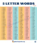 List of 5 Letter Words Starting with 'Inn'