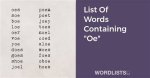 List of Words Containing 'Dan'