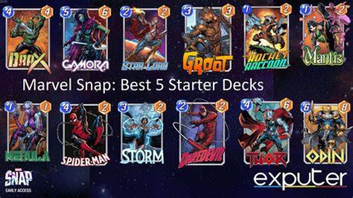 Marvel Snap: Best Decks for Beginners