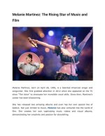 Melanie Marlo: the Rising Star of the Entertainment Industry