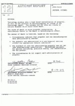 Michael Jackson Autopsy Report the Cause Of