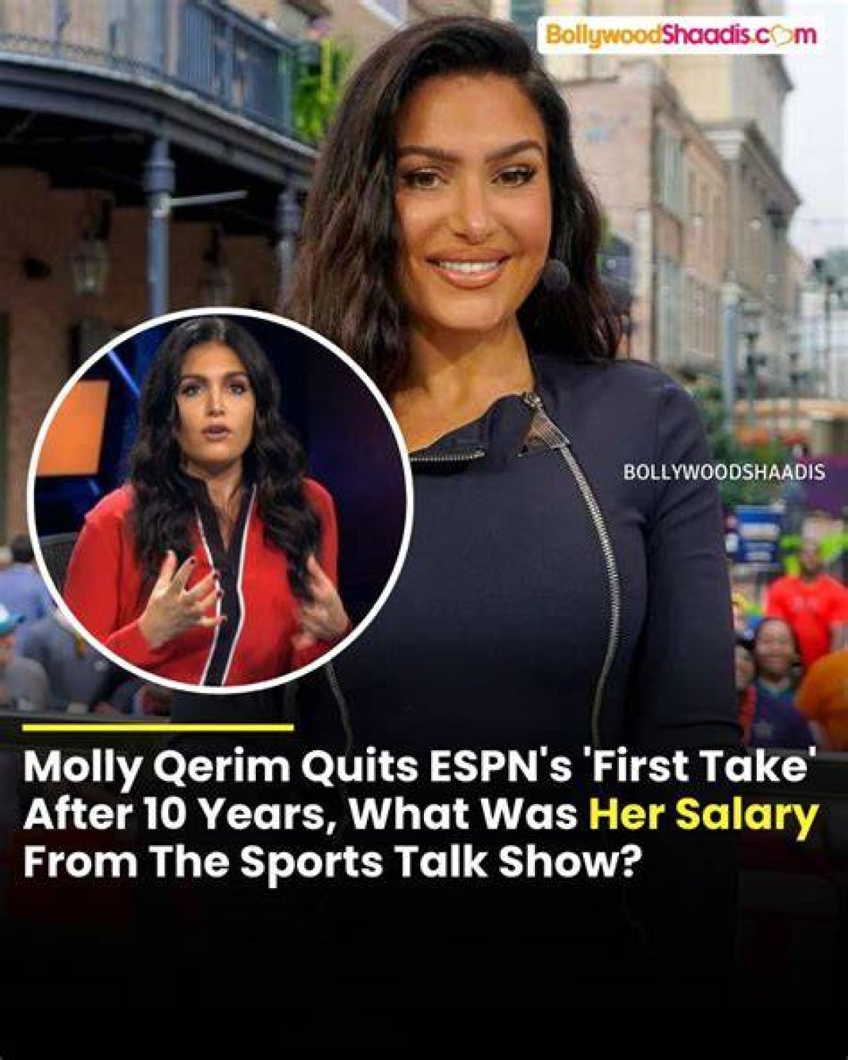Molly Qerims Fortune Came from Her First Take as a Sports Journalist |
