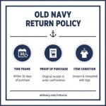 Old Navys Return Policy