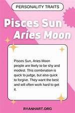 Pisces Sun Aries Moon Personality |