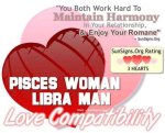 Pisces Woman and Libra Man - Work Hard to Maintain Harmony