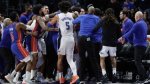 Pistons vs Magic Fight: Nba Suspends Killian Hayes and Moe Wagner Amid Brawl