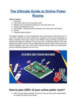 Pokerouge: the Ultimate Guide to Online Poker Gaming