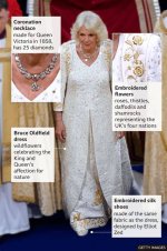 Queen Camilla's Coronation Gown to Be Displayed at Buckingham Palace