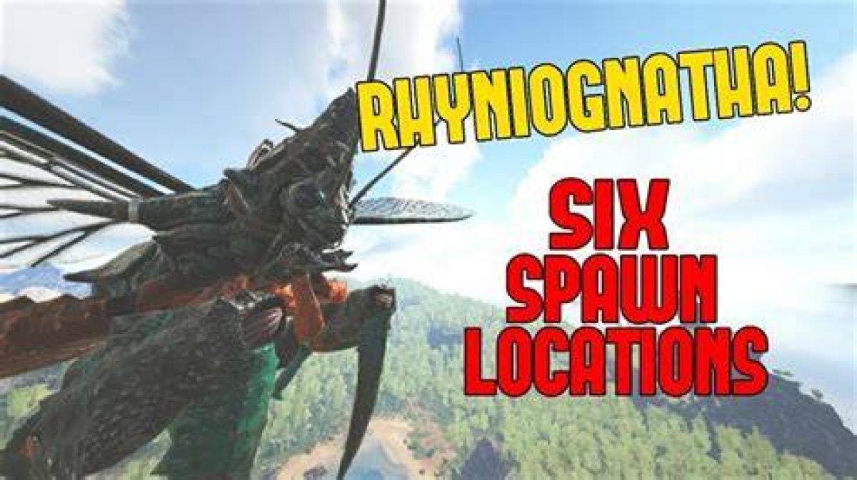 Rhyniognatha Ark Spawn Location: Where to Find Rhyniognatha Spawn Lost Locations Ark Spawn Map? Step
