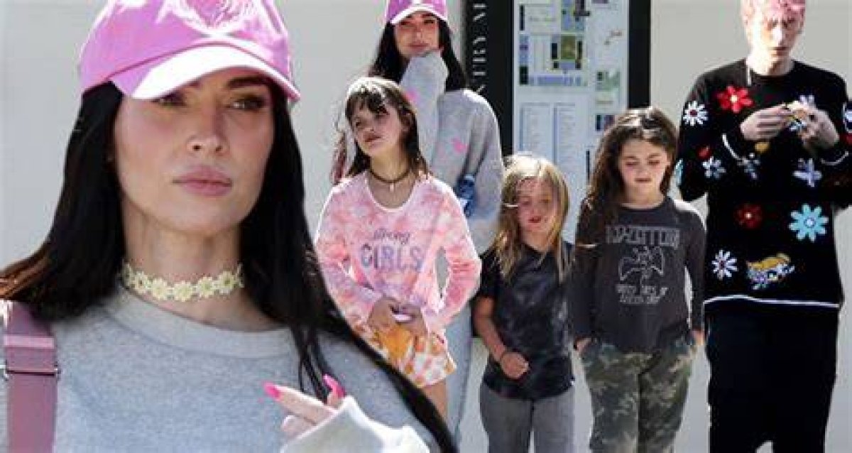 See Megan Fox Embracing Motherhood with Her Adorable Kids