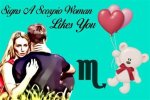 Signs a Scorpio Woman Likes You ·