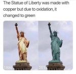 The Statue of Liberty Wasn't Always Green