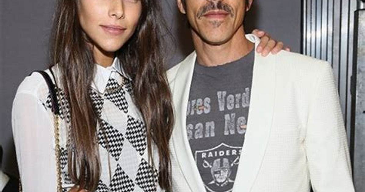 The Ultimate Guide to Anthony Kiedis' Dating History