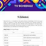 Tv Schedule - Find Dates and Times for Shows Airing on Tpt