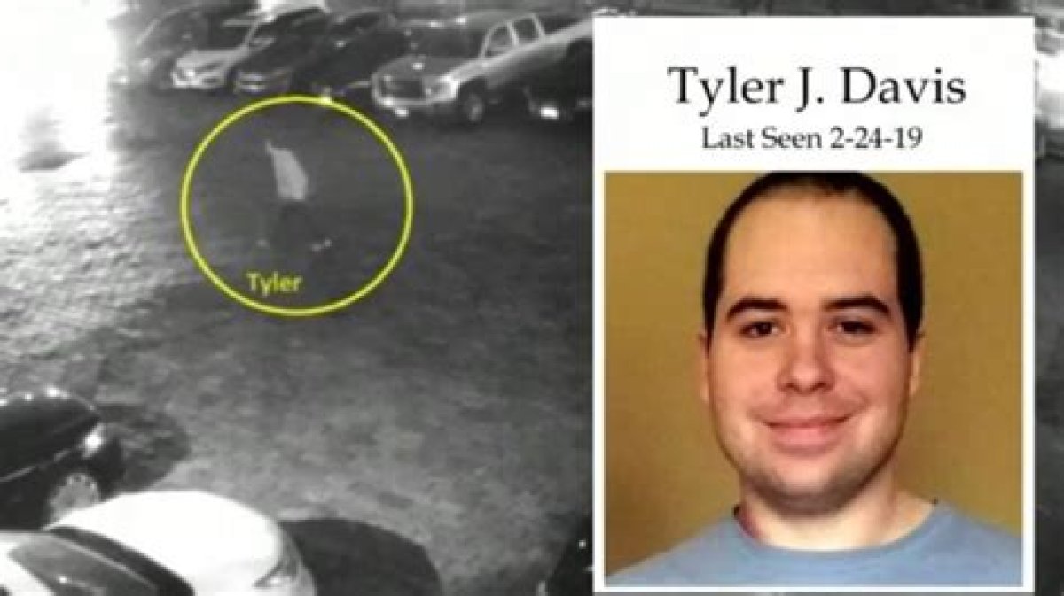 Tyler Davis Missing Family Opens Search For