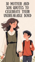 Unbreakable Ties: Heartwarming Mother Son Bond Quotes