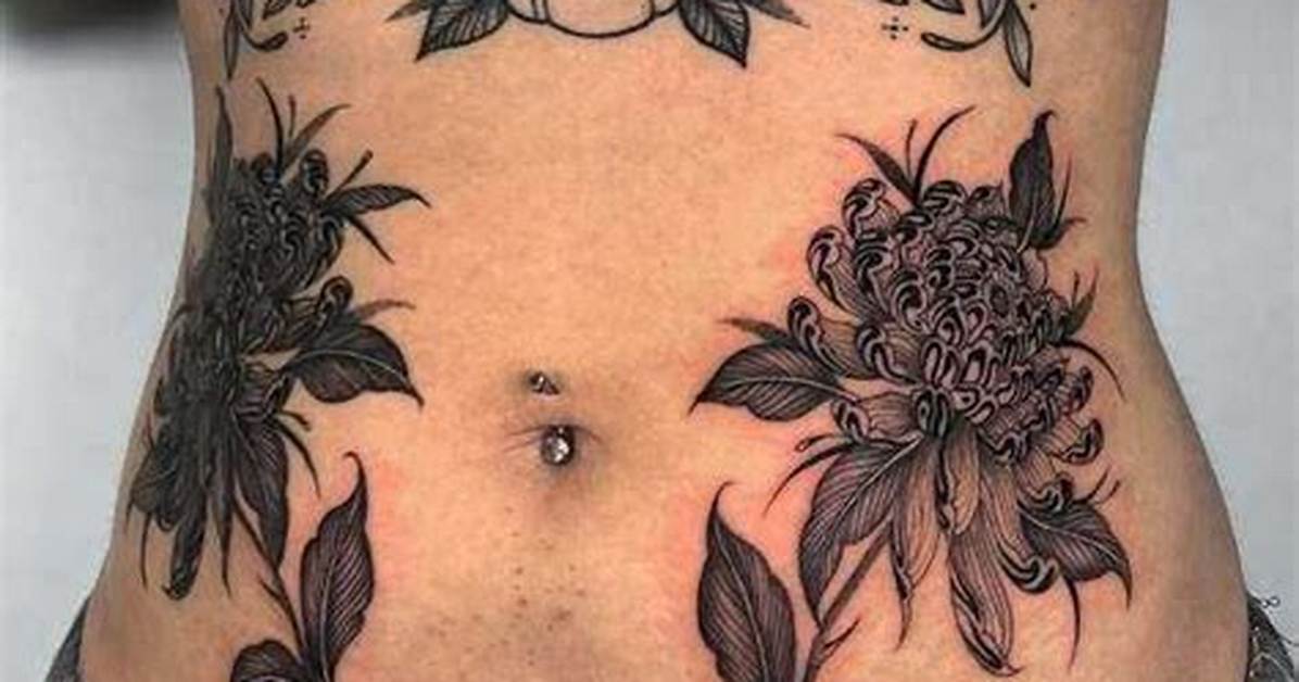 Uncover the Allure of Lower Stomach Tattoos for Women: Unveiling Beauty and Meaning